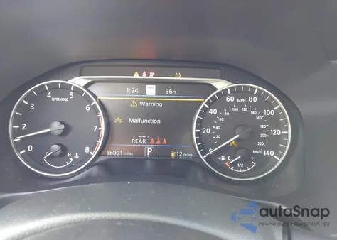 2024 Nissan Altima Sl Intelligent Awd из США, поврежденный, VIN 1N4BL4EW1RN418982